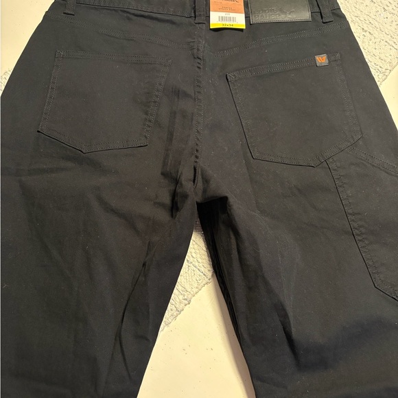 Black Canvas Pants Eddie Bauer Men’s Utility Pant - Picture 2 of 16